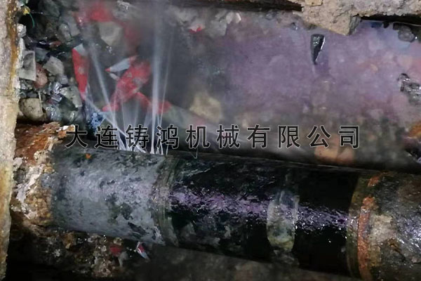 東莞鍍鋅鋼管多漏點修補(bǔ)案例