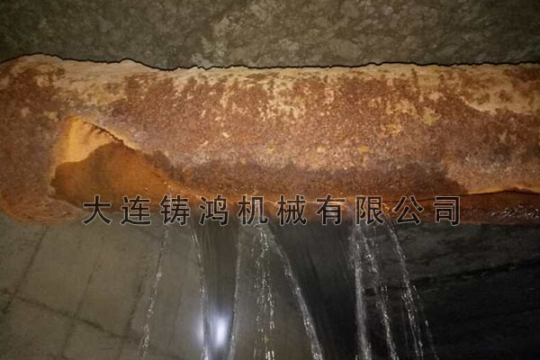 洛陽球墨管承插口修補(bǔ)實例